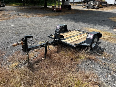 Barreto E4X6TBT 6 ft S/A Trencher Trailer