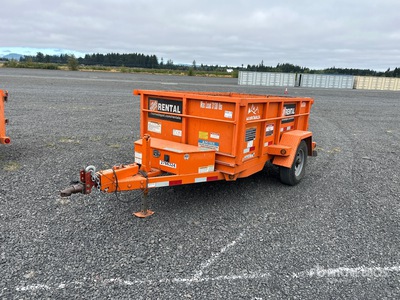 2019 Snake River DMP58 8 ft S/A Remorque à Benne Utilitaire