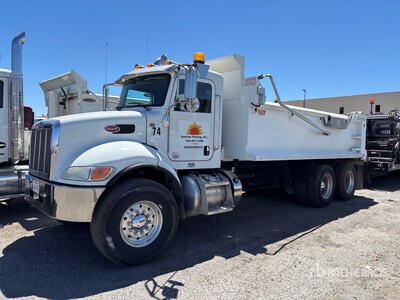 2019 Peterbilt 348 3-Achs Kipper-Lkw