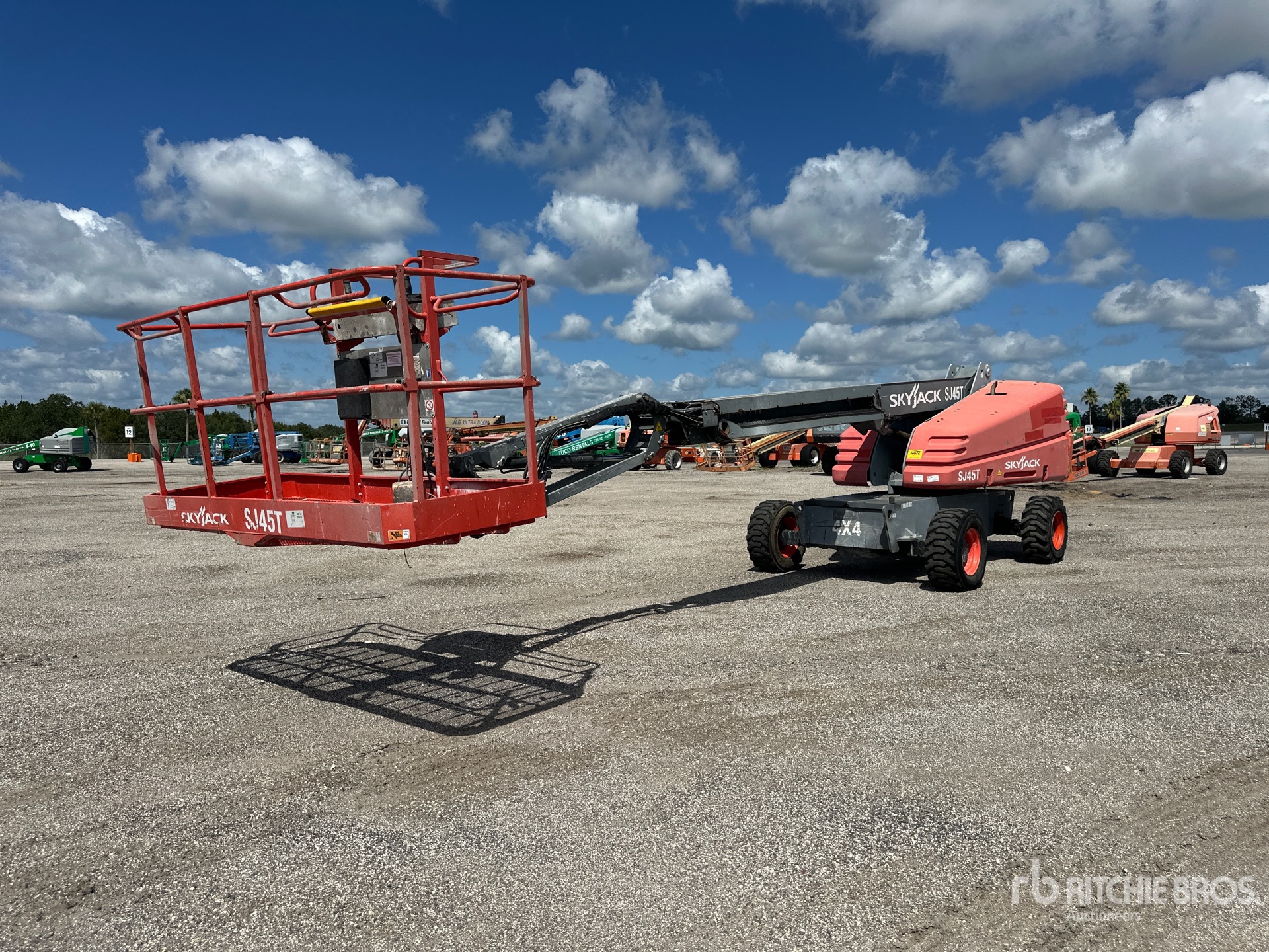 2019 Skyjack SJ45T 4WD Diesel Telescopic Boom Lift