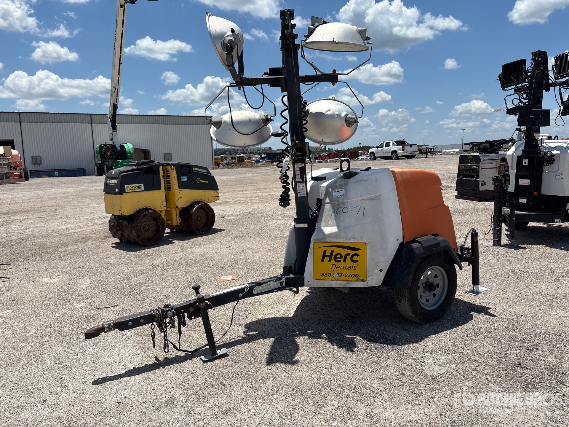 2018 Magnum MLT6SK 6 kW Light Tower (Inoperable)