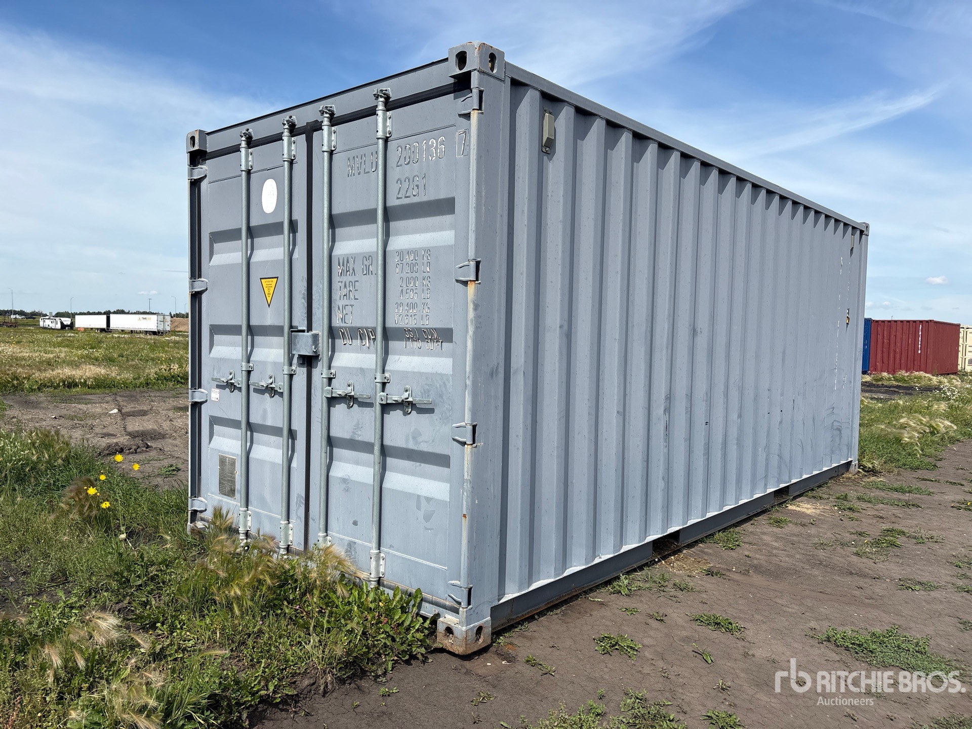2014 20 ft Standard Storage Container