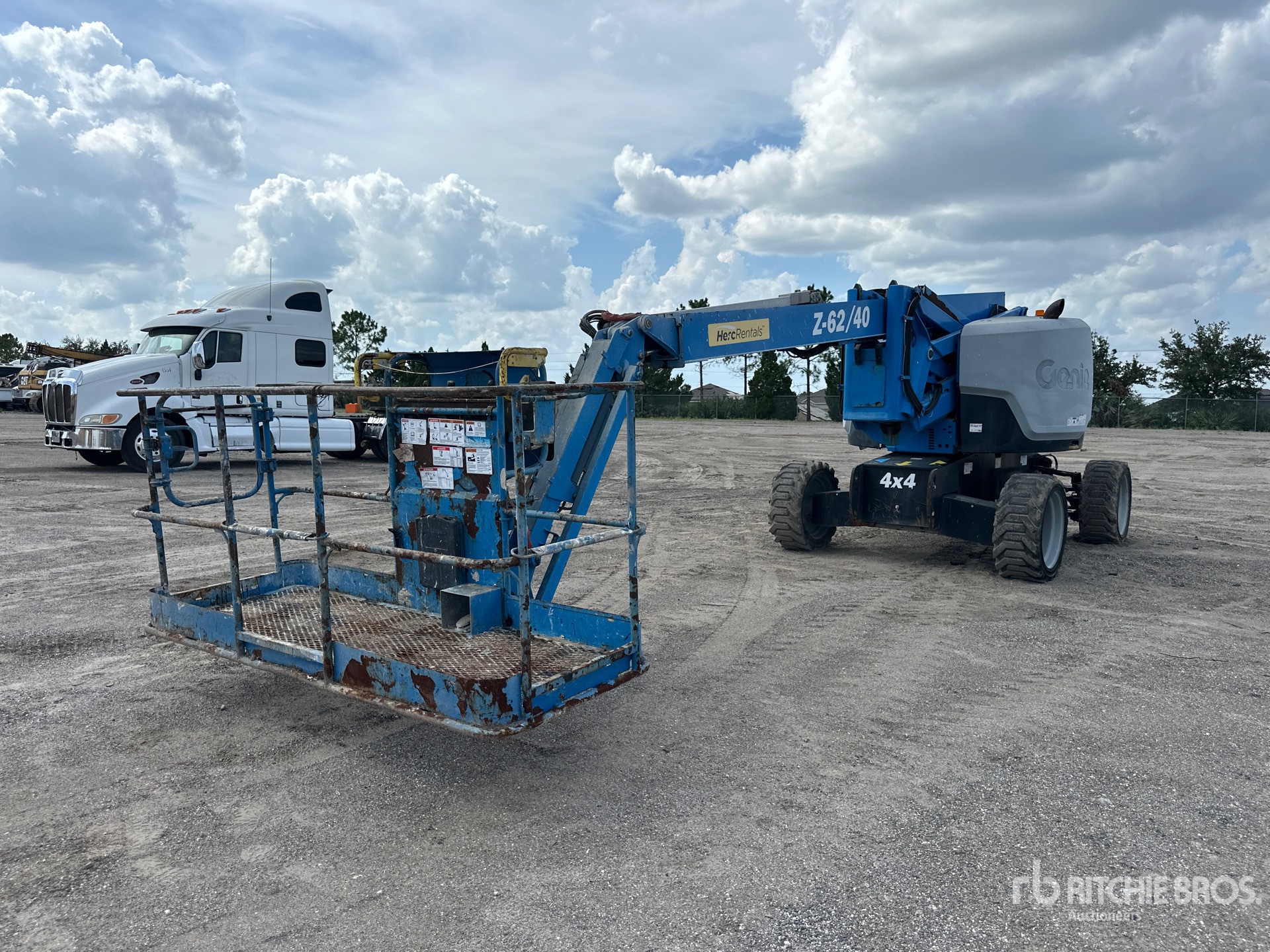 2019 Genie Z-62/40J 4WD Diesel Articulating Boom Lift