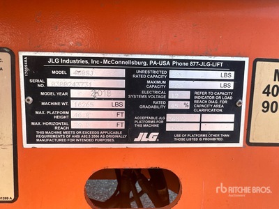 2018 JLG 460SJ Telescopic Boom Lift