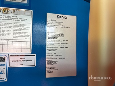 2020 Genie S65 4WD Diesel Telescopic Boom Lift