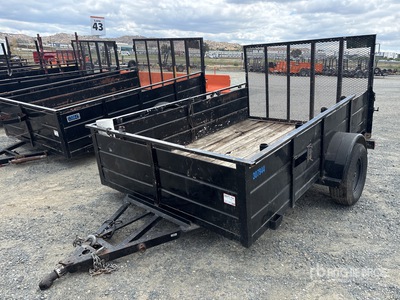 2007 San Diego Custom Trailer 10 ft S/A Trailer utilitario