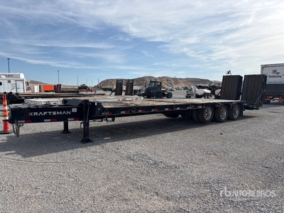 2023 Kraftsman HP-60TA 50000 lb 34 ft Tri/A Remorque pour équipement