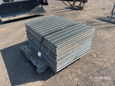 Quantity of (1) Pallets of Galvanized Walkway Panels