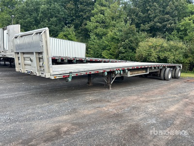 2018 MAC TNAR48AA 48 ft T/A Remorque à plateau