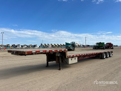 2015 Lode King 53 ft Tri/A مقطورة سطح السفينة