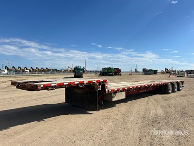 2013 Lode King 53 ft Tri/A مقطورة سطح السفينة