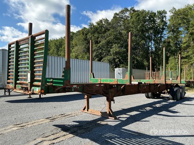 2015 Mclendon FT45L 45 ft T/A Log Trailer (Inoperable)