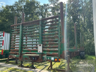 2015 Mclendon FT45L 45 ft T/A Remorque à bois