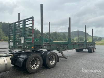 2009 Mclendon FT45L 45 ft T/A Log Trailer (Inoperable)