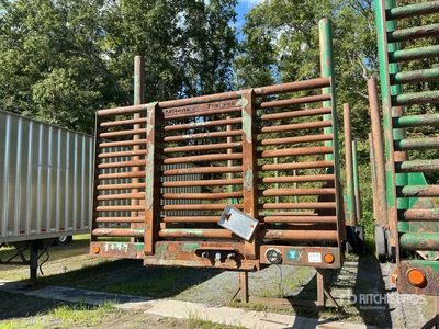 2015 Mclendon FT45L 45 ft T/A Log Trailer (Inoperable)