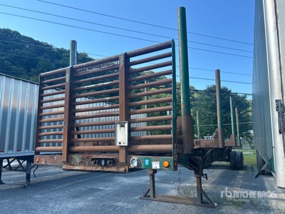2015 Mclendon FT45L 45 ft T/A Log Trailer