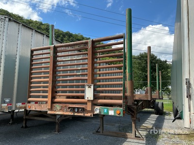 2015 Mclendon FT45L 45 ft T/A Remorque à bois