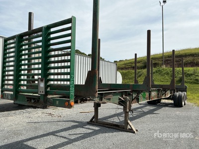 2017 Mclendon FT45L 45 ft T/A Log Trailer