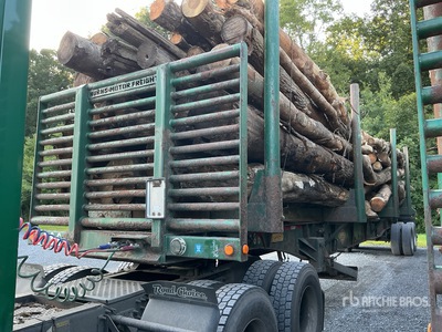 2015 Mclendon FT45L 45 ft T/A Remorque à bois