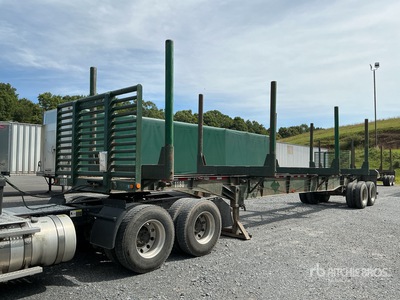 2015 Mclendon FT45L 45 ft T/A Log Trailer