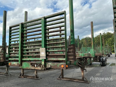 2015 Mclendon FT45L 45 ft T/A Log Trailer