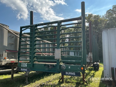 2009 Mclendon FT45L 45 ft T/A Remorque à bois