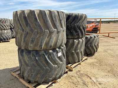 Quantity of (5) 48X31.00-20 Flotation Tires