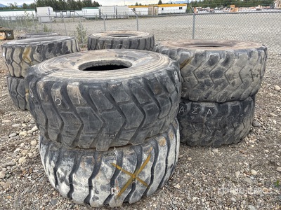 Quantity of (4) 29.5R25 Tires