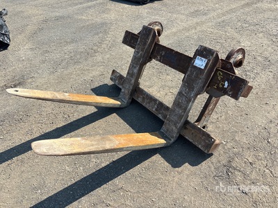 42 in Q/C Wheel Loader Forks
