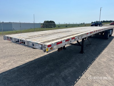 2004 Wilson 48 ft T/A Spread Axle Flatbed Trailer