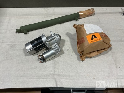 (1) Power Steering Pump Assembly, (1) Starter & Assorted Items