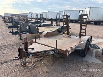 2004 Superior 10 ft T/A Remolque Portamaquinaria