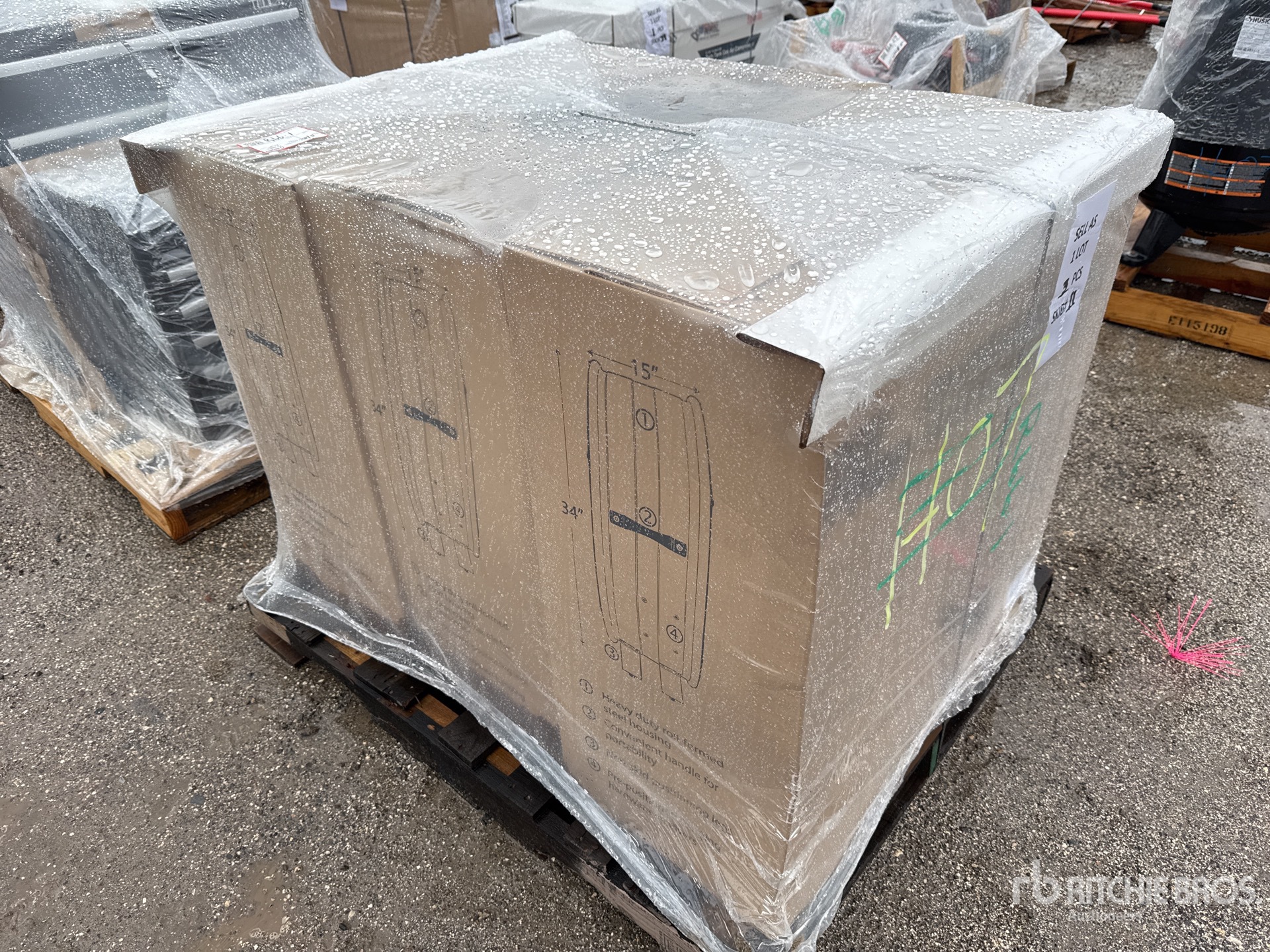 Quantity of (3) 30 in High Velocity Fan