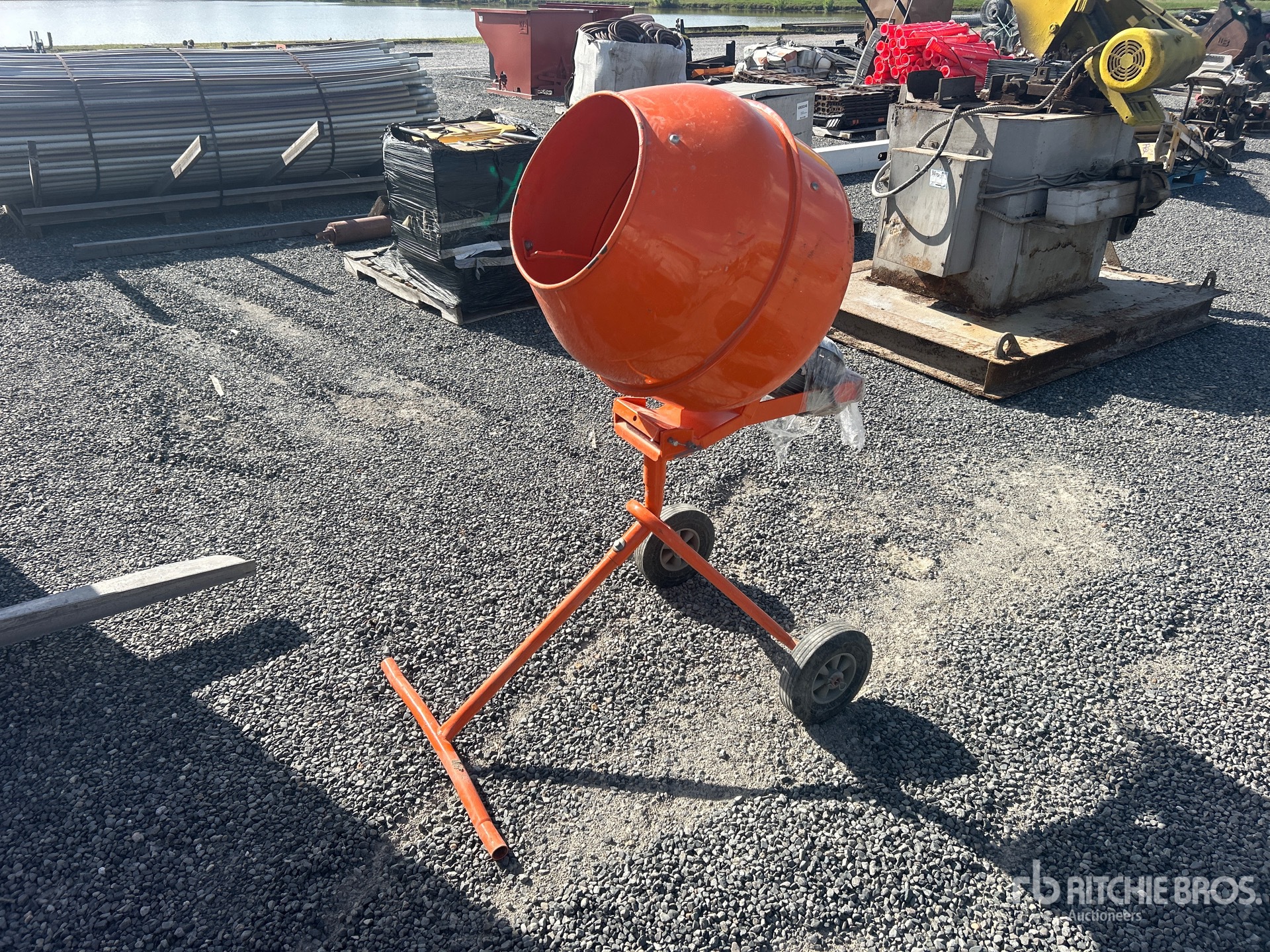 Stark Electric Portable Concrete Mixer