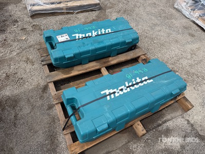 Quantity of (2) Makita HM1307CB 35 lb Demolition Breaker (Unused)
