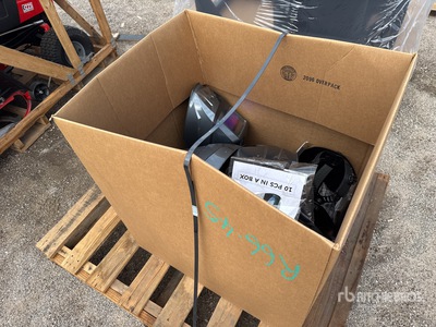 Quantity of (10) Kobalt Fixed Shade Auto Darkening Welding Helmet (Unused)