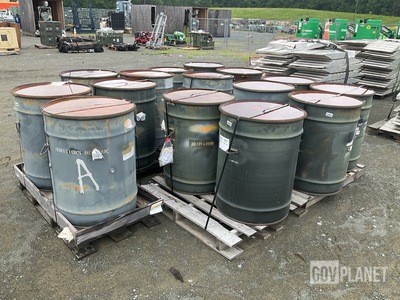 (15) Metal Storage Drums