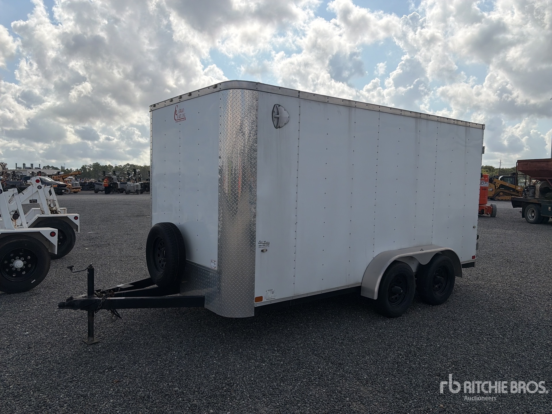 2020 Cargo Craft EF7142 14 ft T/A Enclosed Trailer
