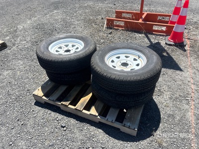 Quantity of (4) 225/75R15 Tires