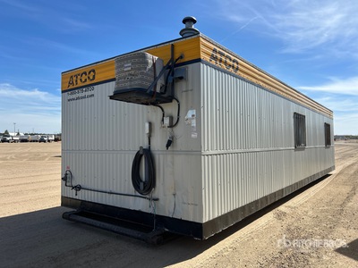 2010 Atco 40 ft x 12 ft Skid-Mounted 現場事務所
