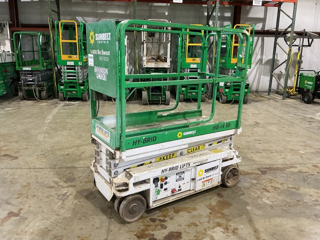 2018 Hybrid HB-1430 Electric Scissor Lift