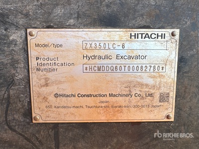 2024 Hitachi ZX350LC-6 Rupsgraafmachine
