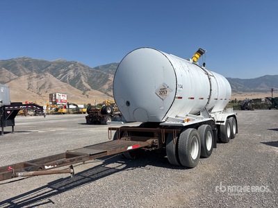 1992 Beall Quad/A Turntable Pup Tanker Trailer