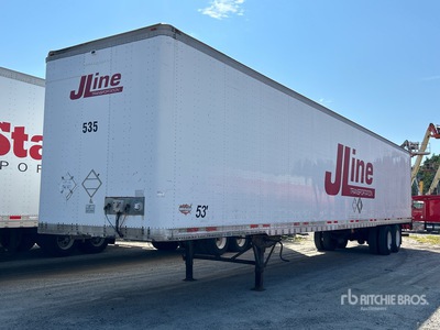 2008 Wabash 53 ft x 102 in T/A DVLHHSA Semi-remorque fourgon