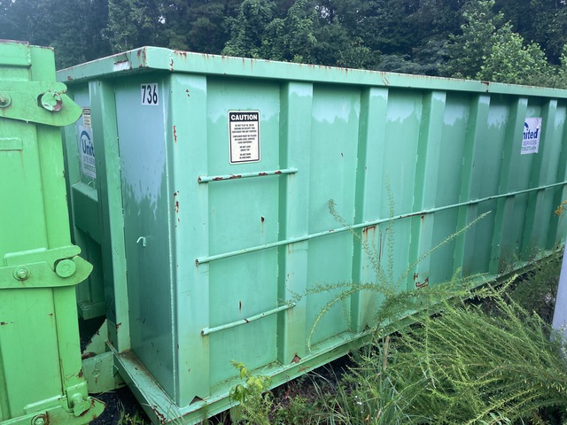 22 ft 30 cyd Roll-Off Container