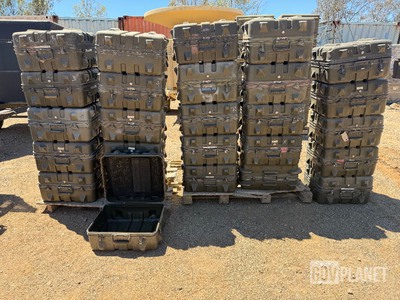 Lot of 26- Pressurized Military Cases. (20x16x12)