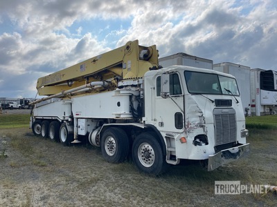 Putzmeister M52 52 m on 1998 Freightliner Putzmeister 12x6 Concrete Pump Truck
