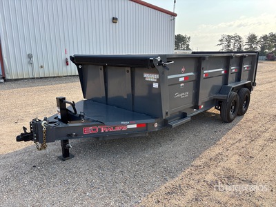 2026 ED Trailers LPT8316273S-BP 16 ft T/A Dump Utility Trailer