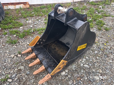 Trojan 36 in Digging Excavator Bucket