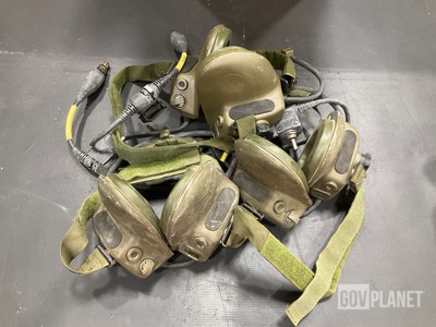 (14) Gentex H-365/VRC Microphone-Headsets